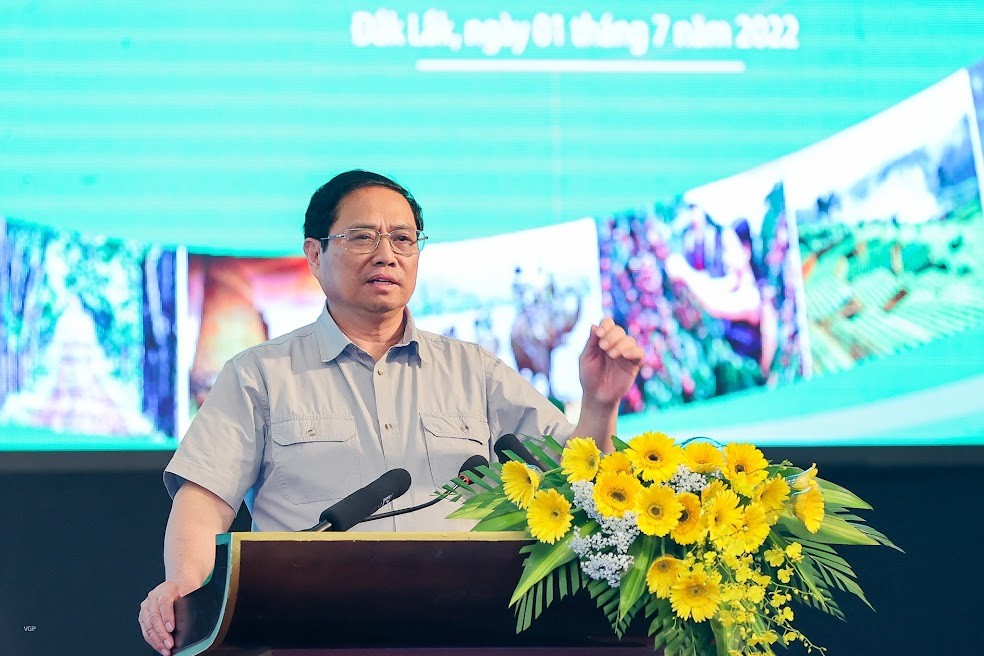 Thủ tướng Phạm Minh Chính: Lấy con người là trung tâm để phát triển Tây Nguyên nhanh, bền vững