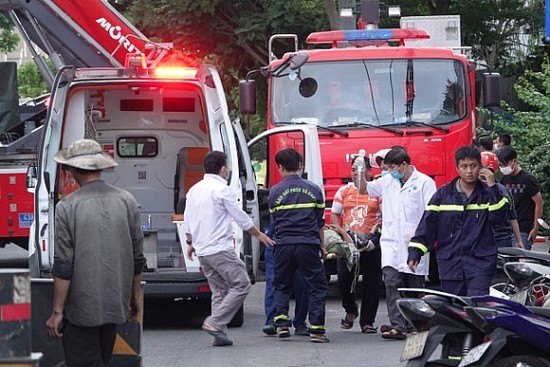 Đà Nẵng: Thêm nạn nhân trong vụ gãy cần trục xe phun bê tông