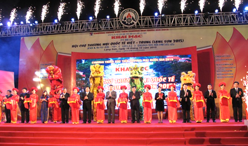 Sắp diễn ra Hội chợ thương mại Lạng Sơn 2016