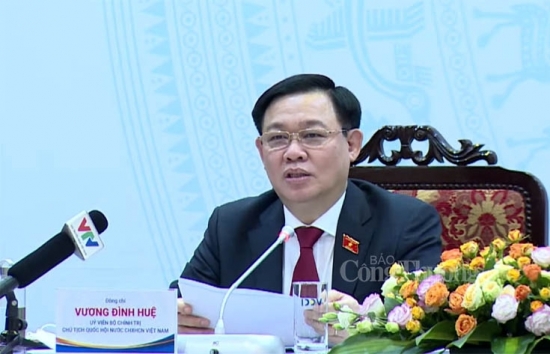 Chủ tịch Quốc hội Vương Đình Huệ: Quốc hội đồng hành cao nhất cùng doanh nghiệp