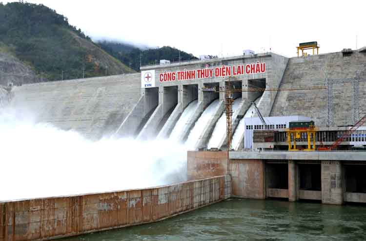 Công trình Thủy điện Lai Châu đã hoàn thành vượt tiến độ 1 năm