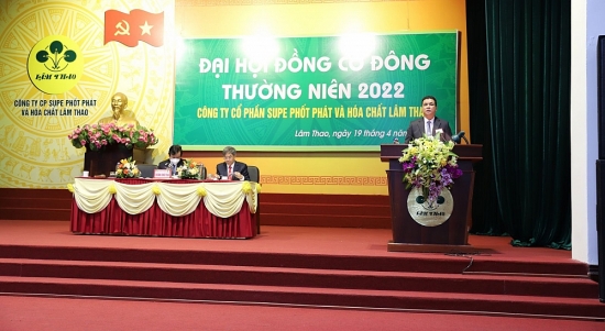 Supe Lâm Thao tổ chức thành công Đại hội đồng cổ đông thường niên 2022