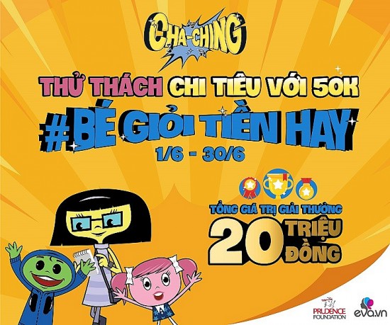 Prudential Việt Nam phát động cuộc thi trực tuyến Cha-Ching “Bé giỏi Tiền hay”