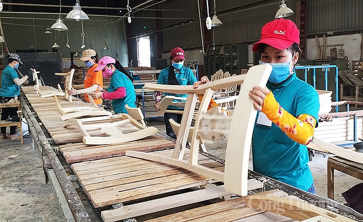 Nhà máy sản xuất của Công ty TNHH Minh Phát (Bình Dương) (ảnh Nguyễn Hạnh)