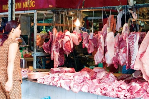 Hà Nội đề nghị hỗ trợ tiêu thụ thịt lợn cho các hộ chăn nuôi