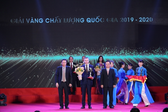 Nestlé Việt Nam Nhận Giải Vàng Chất Lượng Quốc Gia 2020