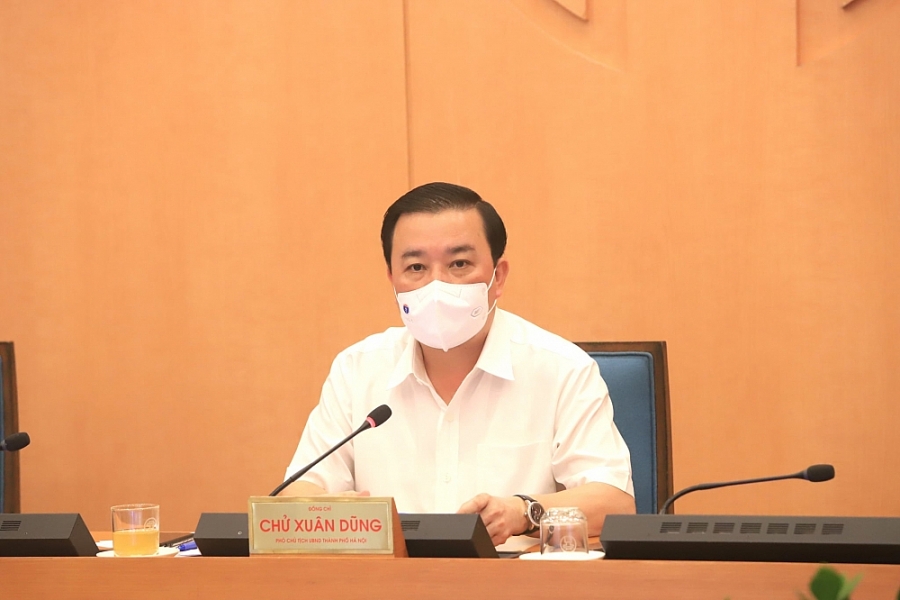 Phó Chủ tịch UBND TP Chử Xuân Dũng phát biểu kết luận Hội nghị