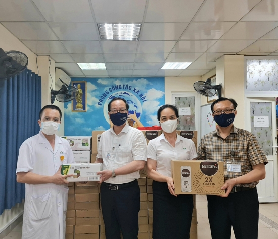 Nestlé Việt Nam hỗ trợ y tế tuyến đầu chống dịch Covid-19