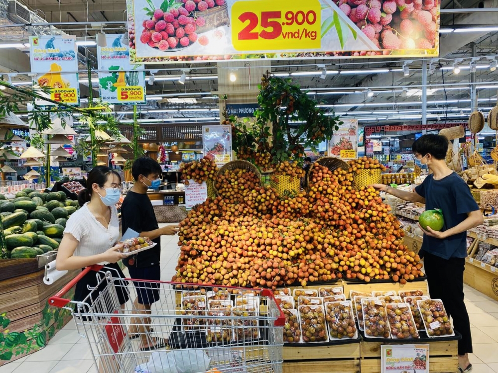 Doanh nghiệp phân phối kích cầu tiêu thụ trái vải trên kênh online