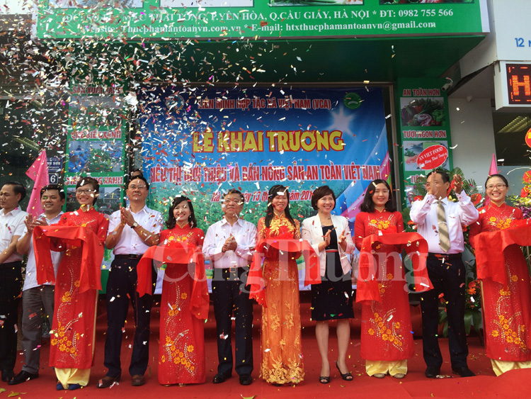 Ra mắt Liên hiệp Hợp tác xã tiêu thụ nông sản an toàn Việt Nam
