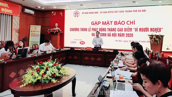 Phát động Tháng cao điểm “Vì người nghèo” và an sinh xã hội TP Hà Nội năm 2020