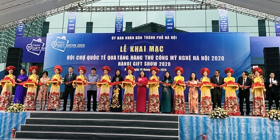 400 gian hàng tham gia Hội chợ quốc tế Quà tặng hàng thủ công mỹ nghệ Hà Nội năm 2020