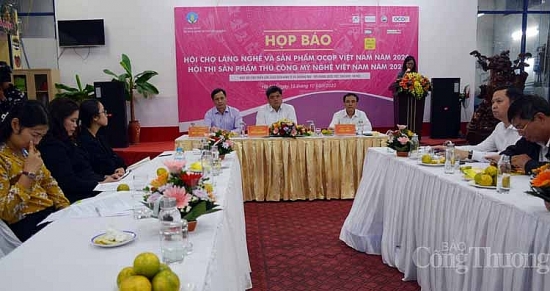 Hơn 100 gian hàng sẽ tham gia Hội chợ làng nghề và sản phẩm OCOP Việt Nam năm 2020