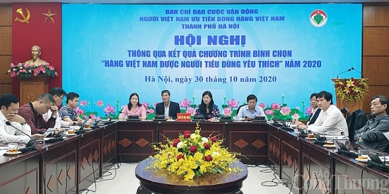 Hà Nội: Dự kiến có 141 sản phẩm, dịch vụ đạt danh hiệu “Hàng Việt Nam được người tiêu dùng yêu thích”