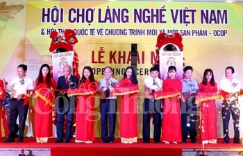 Hội chợ Làng nghề 2018: Phát triển sản phẩm chủ lực của các làng nghề Việt Nam