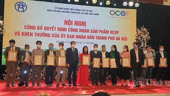 Hà Nội: Công nhận 424 sản phẩm OCOP cấp thành phố