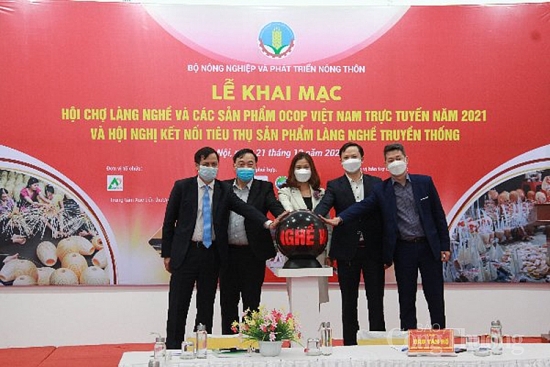 Xúc tiến, quảng bá sản phẩm làng nghề và OCOP Việt Nam năm 2021