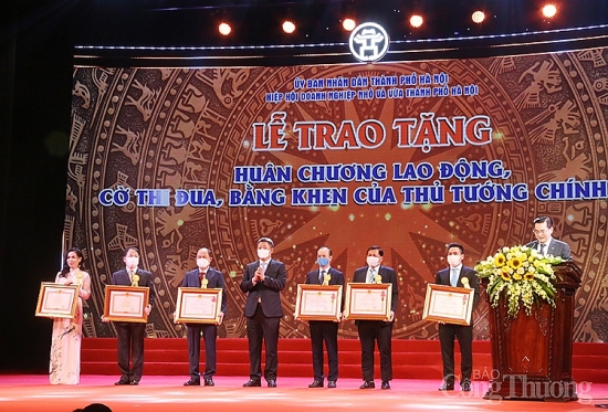 Hà Nội: Tôn vinh gần 200 doanh nhân, doanh nghiệp Thăng Long 2021