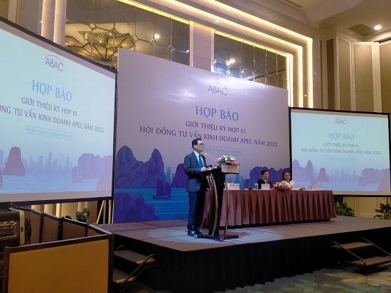 Kỳ họp III, Hội đồng tư vấn kinh doanh APEC sẽ diễn ra tại Quảng Ninh từ 26-29/7