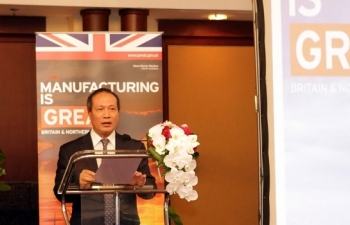 Vương quốc Anh cam kết hỗ trợ Việt Nam phát triển năng lượng tái tạo