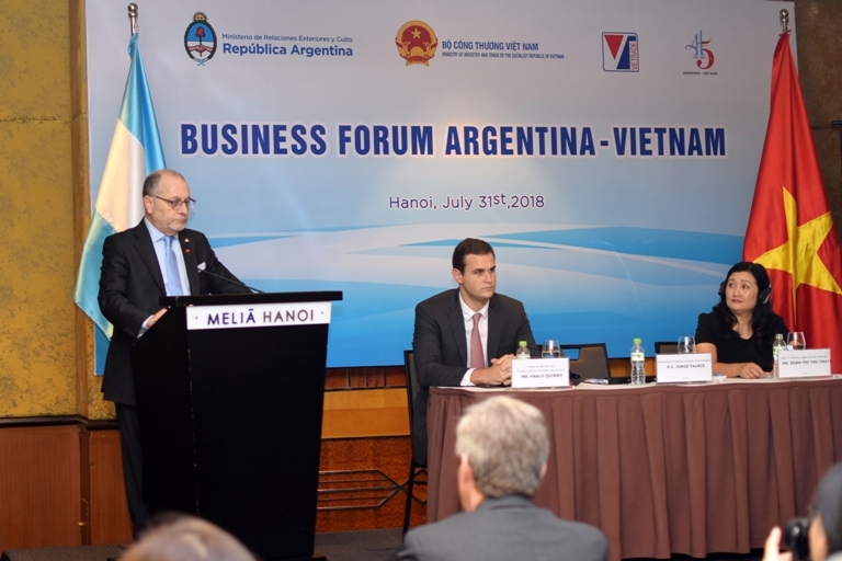Việt Nam – Argentina: Tập trung đa dạng hóa lĩnh vực giao thương