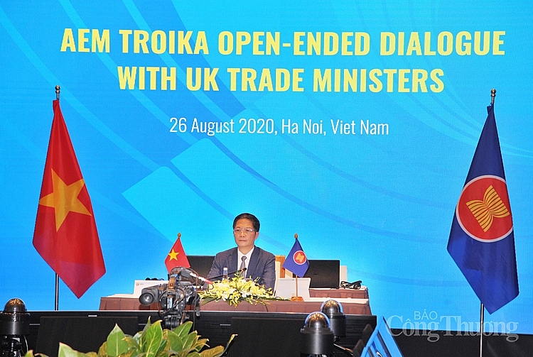 ASEAN   Vương Quốc Anh cam kết  ủng hộ theo đuổi mục tiêu thương mại tự do