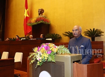 Tổng thống Ấn Độ phát biểu trước Quốc hội Việt Nam