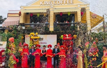 King Coffee tiếp tục khai trương quán mới tại Hội An