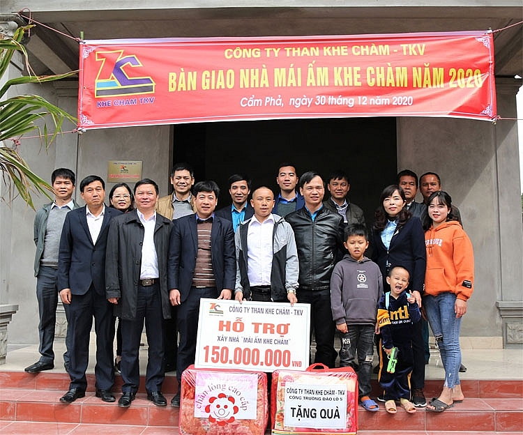 Than Khe Chàm: Hỗ trợ xây dựng nhà mới cho công nhân
