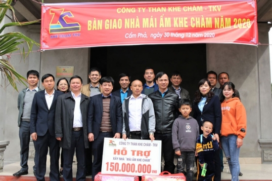 Than Khe Chàm: Hỗ trợ xây dựng nhà mới cho công nhân