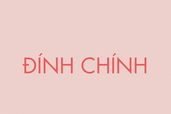 Đính chính