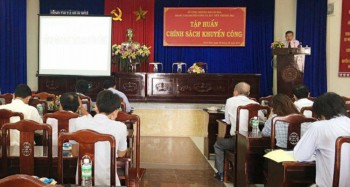 Khánh Hòa: Tập huấn chính sách khuyến công