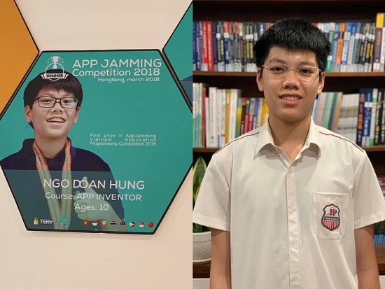 2 học sinh đại diện Việt Nam tham dự Cuộc thi Olympic tin học quốc tế tại Singapore