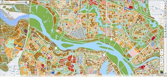 Bản đồ tiên phong cung cấp thông tin quy hoạch phân khu đô thị sông Hồng, sông Đuống có gì đặc biệt?