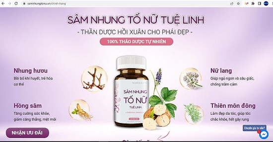 Các cơ quan pháp luật cần xử lý nghiêm kẻ mạo danh Sâm nhung tố nữ Tuệ Linh