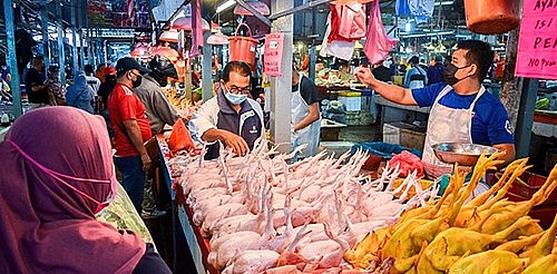 Chính phủ Malaysia nới lỏng lệnh cấm xuất khẩu thịt gà