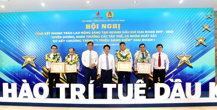 Tổng công ty Khí Việt Nam được khen thưởng tại Hội nghị tổng kết phong trào thi đua Lao động sáng tạo ngành Dầu khí