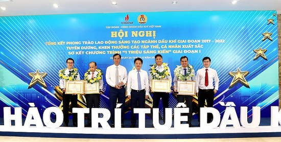 Tổng công ty Khí Việt Nam nhận nhiều khen thưởng trong thi đua Lao động sáng tạo ngành Dầu khí