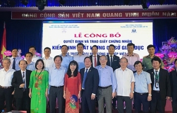 Trường đại học Công nghiệp Việt Trì nhận chứng nhận kiểm định chất lượng giáo dục