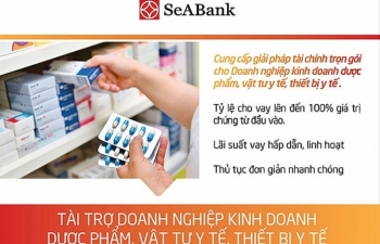 SeABank hỗ trợ doanh nghiệp kinh doanh dược phẩm, vật tư y tế, thiết bị y tế