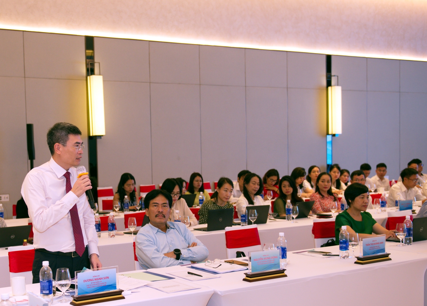 Ông Dương Mạnh Sơn – Chủ tịch HĐQT PV GAS đánh giá cao những kết quả đã đạt được trong thời gian qua của bộ phận Tài chính Kế toán PV GAS