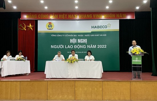habeco to chuc hoi nghi nguoi lao dong nam 2022 dan chu trach nhiem