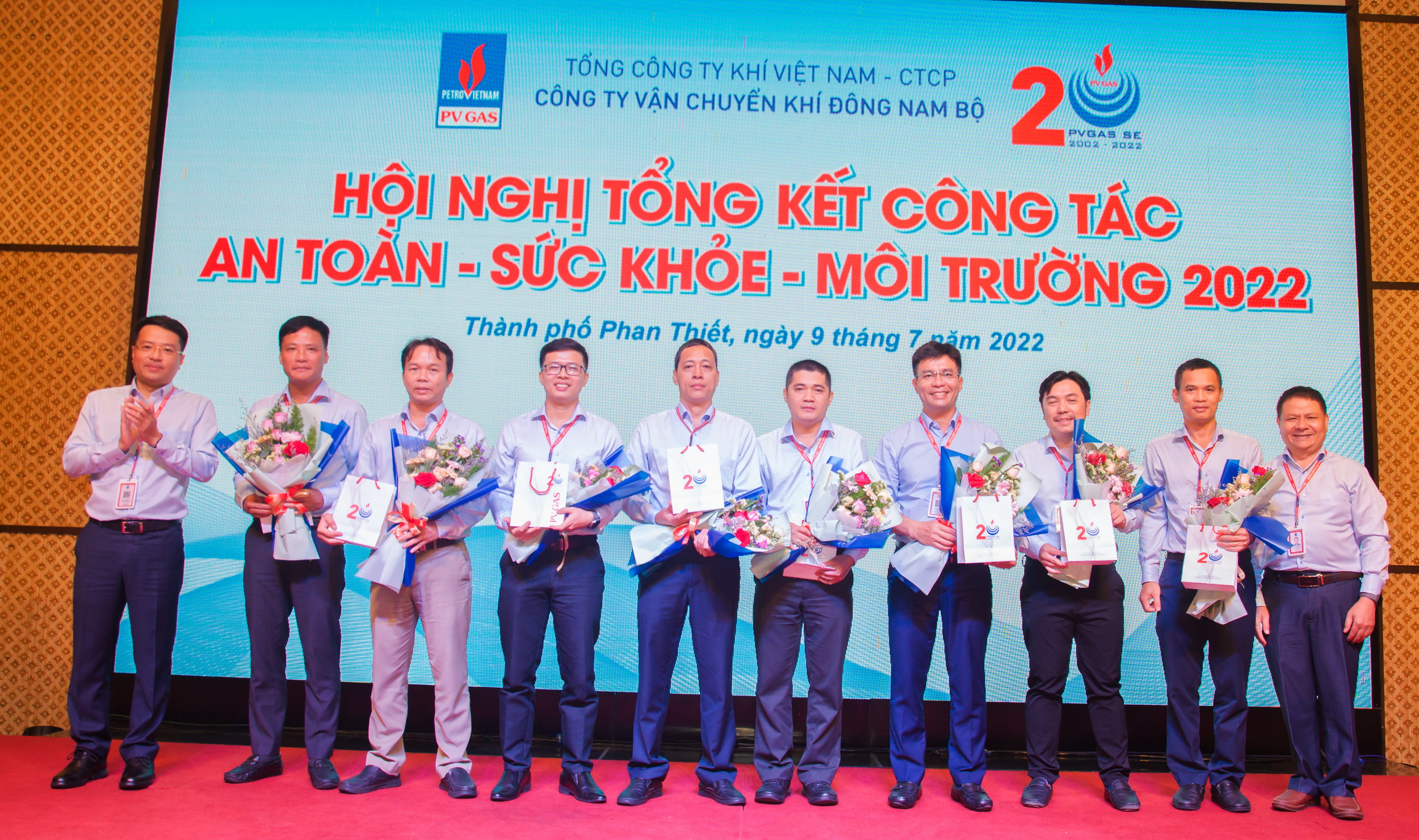 Công ty Vận chuyển khí Đông Nam bộ tổ chức thành công Hội nghị An toàn - Sức khỏe - Môi trường