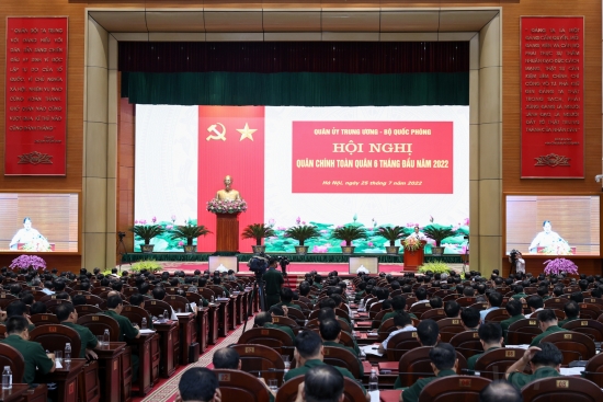 Thủ tướng Phạm Minh Chính: Cần triển khai hiệu quả Đề án điều chỉnh tổ chức biên chế Quân đội nhân dân Việt Nam
