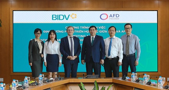 Ngân hàng BIDV và Cơ quan Phát triển Pháp tăng cường hợp tác