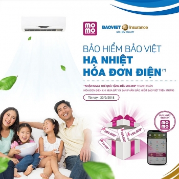 “Bảo hiểm Bảo Việt hạ nhiệt hóa đơn điện” – chương trình khuyến mãi hè cùng ví MoMo