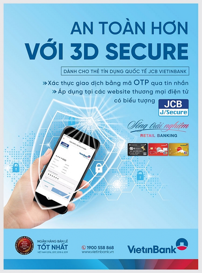 vietinbank trien khai tinh nang bao mat 3d secure cho the tin dung quoc te jcb