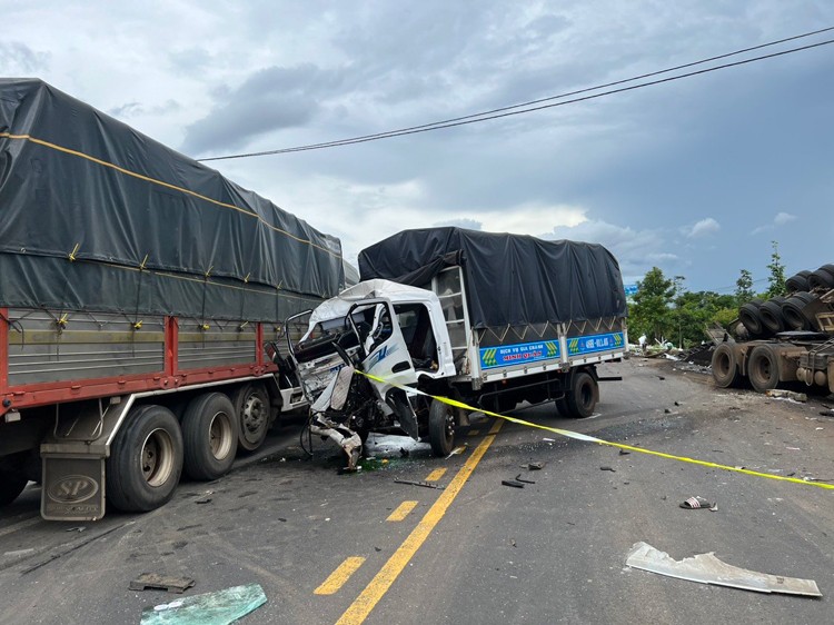 Đắk Nông: Tai nạn giao thông liên hoàn nhiều người bị thương