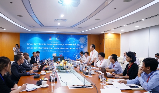 Tổng công ty Khí Việt Nam khởi động dự án “Tư vấn chiến lược chuyển đổi số” và “Tư vấn triển khai phần mềm ERP"