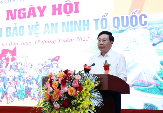 Phó Thủ tướng Phạm Bình Minh dự Ngày hội toàn dân bảo vệ an ninh Tổ quốc năm 2022